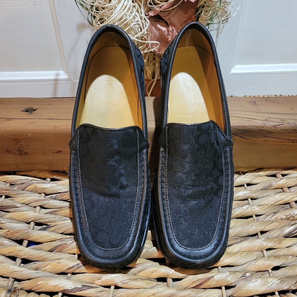 Vintage Coach Vance Signature Loafers